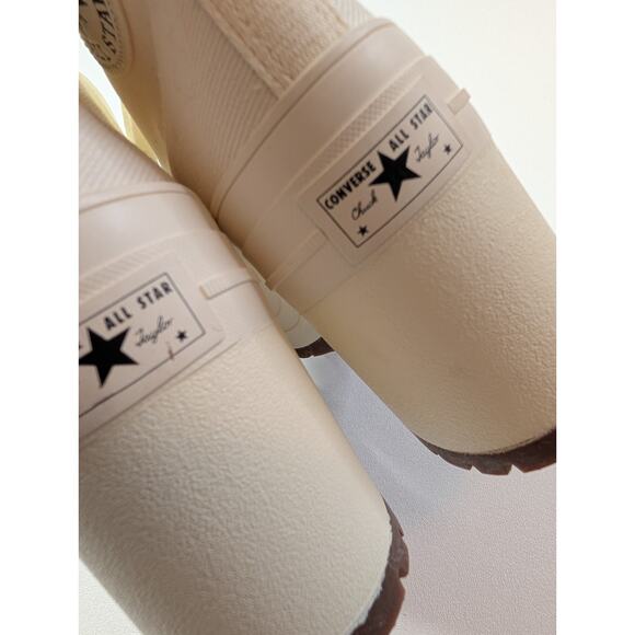 Converse Chuck 70 De Luxe Heel Shoes 'Egret' - A05348C Ivory Platform Chunky - Picture 8 of 15